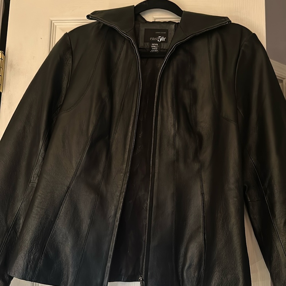 100% leather jacket